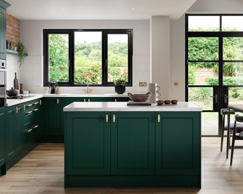 Bella Dalton Paintflow Matt Fir Green